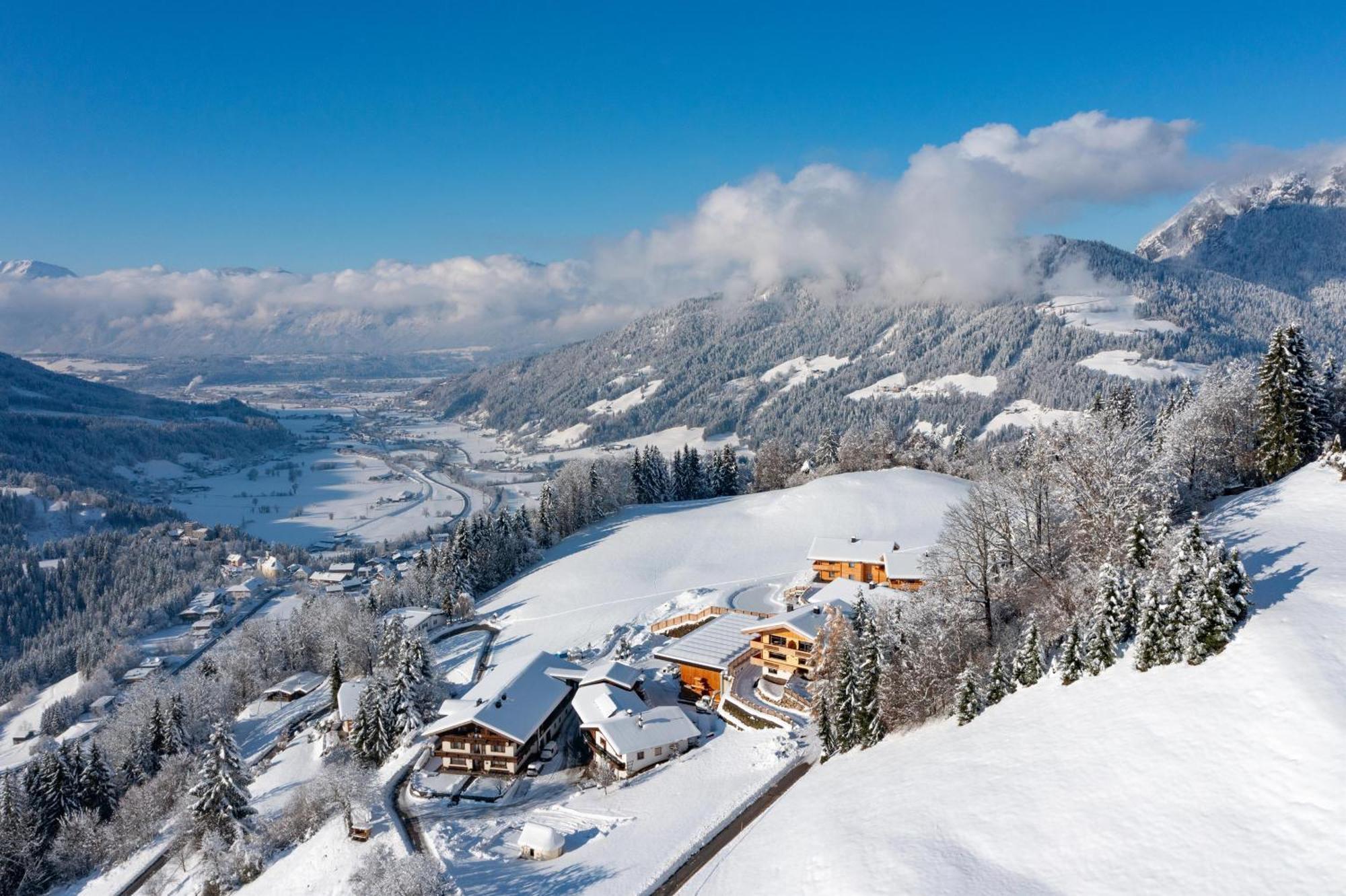 Alpenchalets Oberlaiming Itter Exteriér fotografie