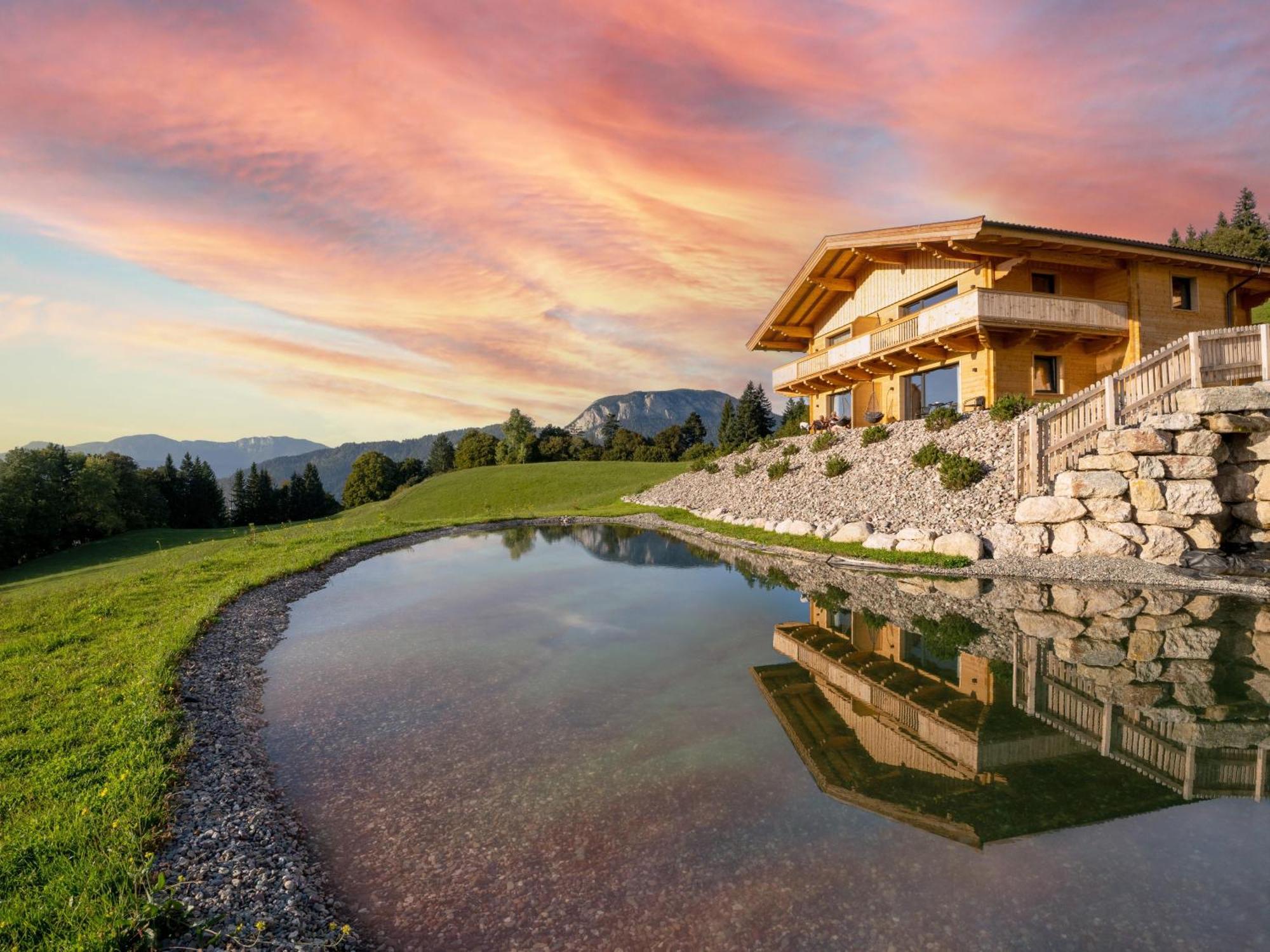 Alpenchalets Oberlaiming Itter Exteriér fotografie