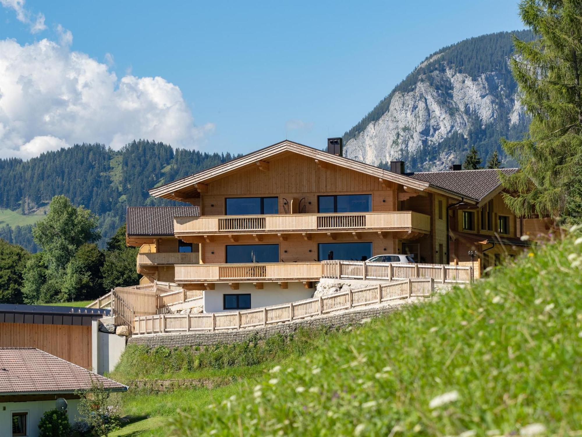Alpenchalets Oberlaiming Itter Exteriér fotografie